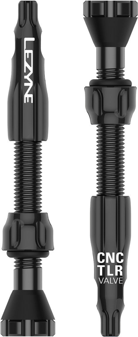 Valve tubeless Lezyne CNC 44mm noir