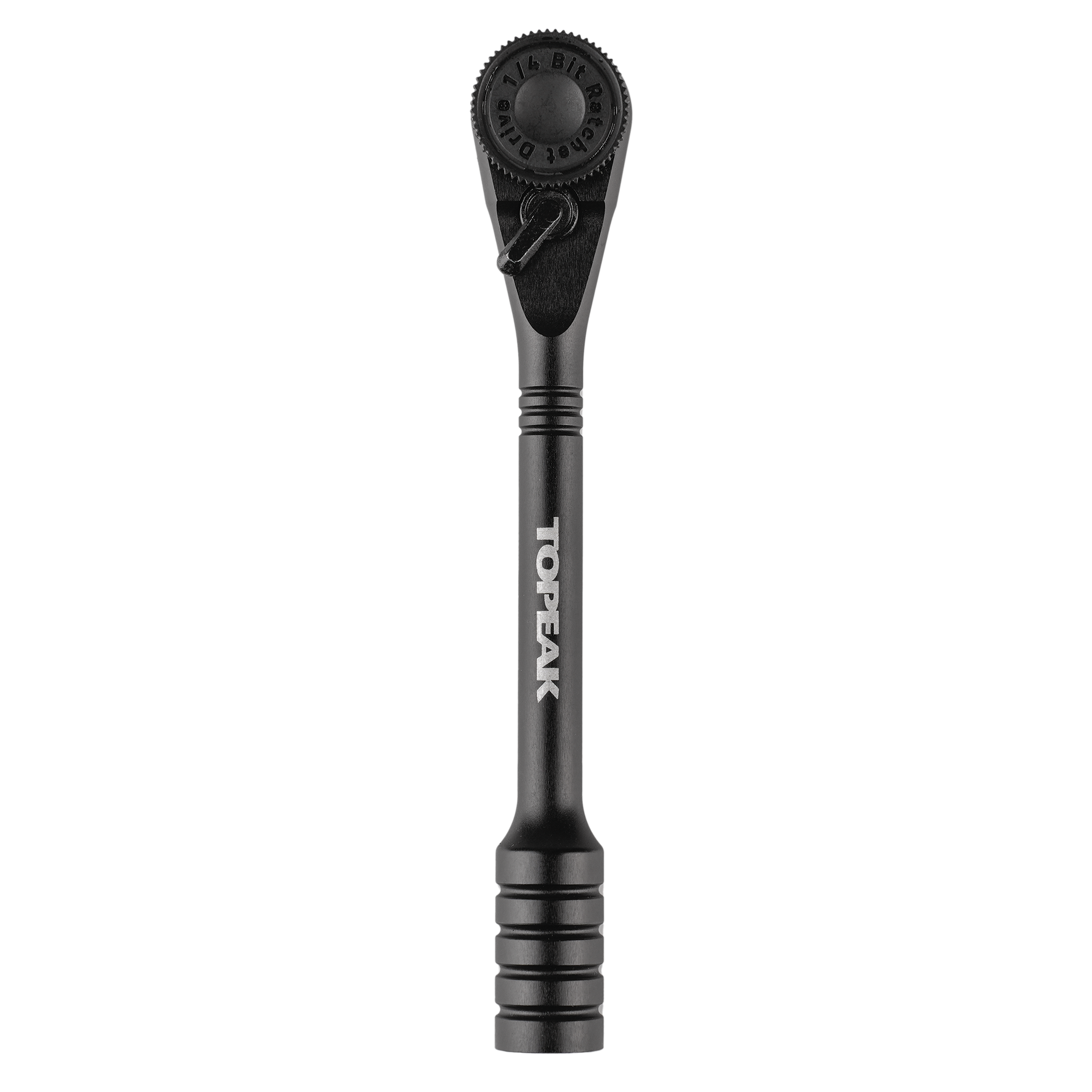 Topeak Barre à cliquet en aluminium, noire