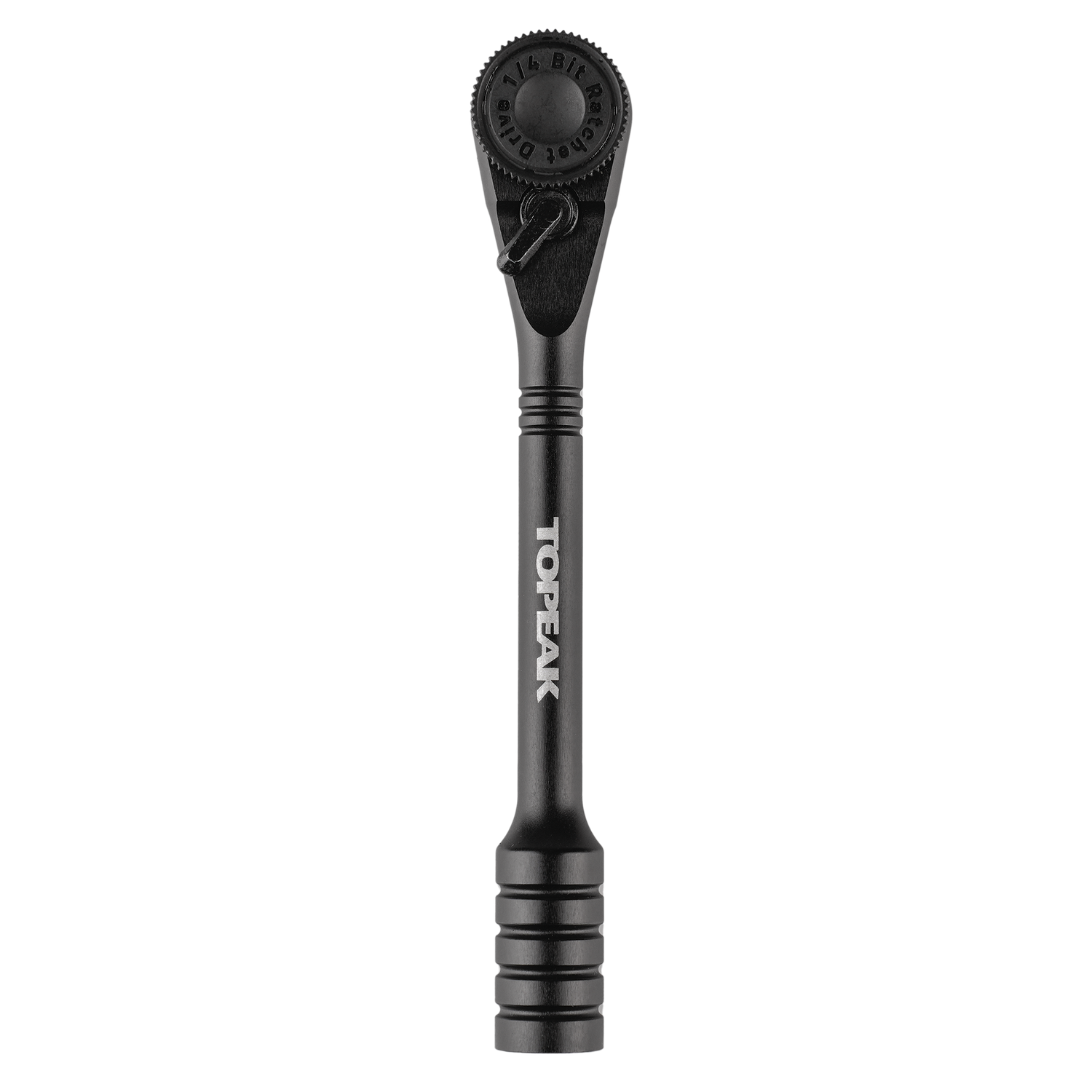 Topeak Barre à cliquet en aluminium, noire