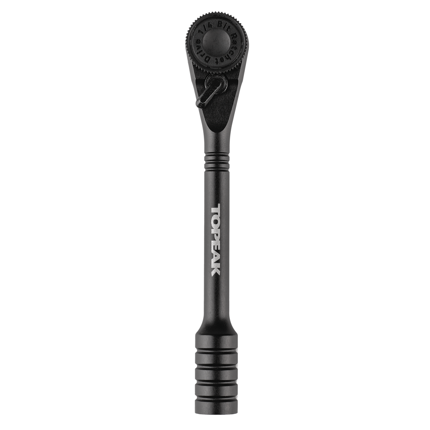 Topeak Barre à cliquet en aluminium, noire