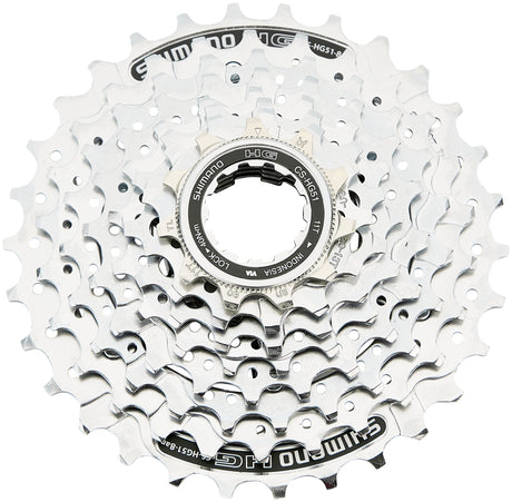 Shimano CS-HG51 cassette 8 vitesses argent