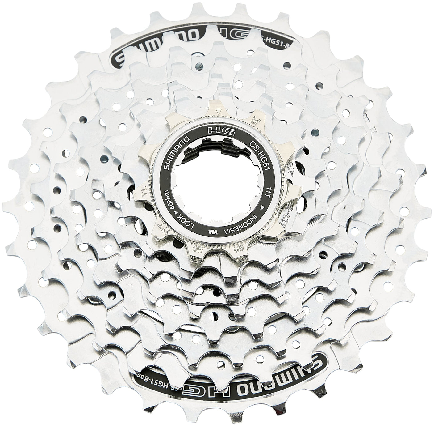 Shimano CS-HG51 cassette 8 vitesses argent