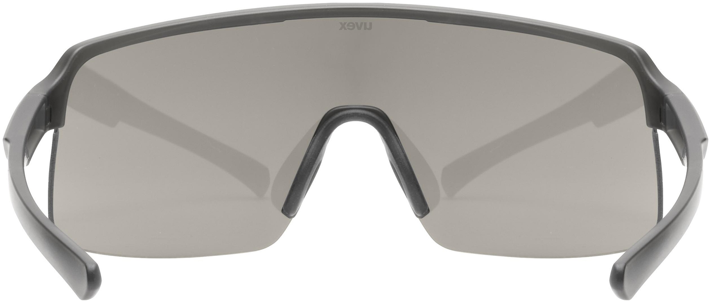 uvex Dyrt Lunettes de vélo Smoke Mat / Mirror Blue