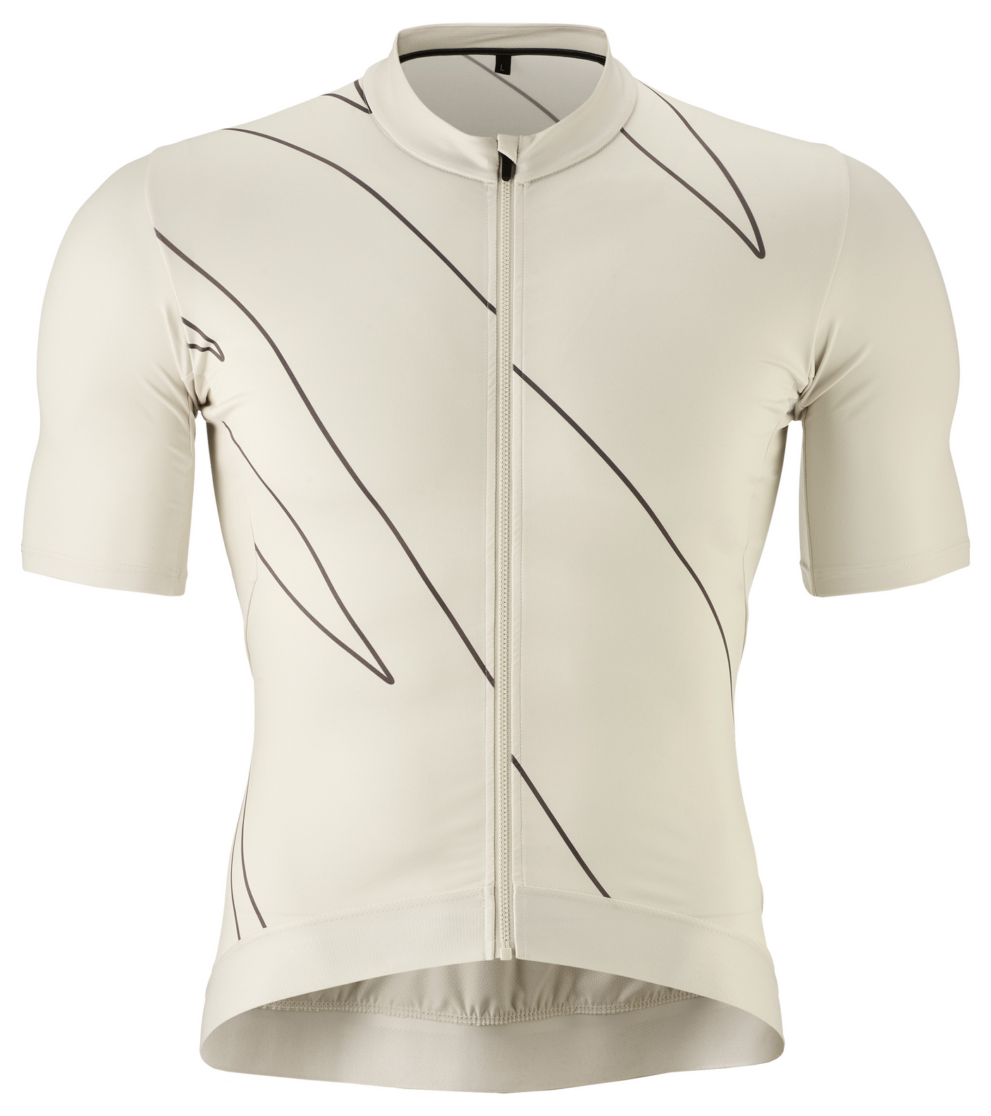 Gonso Maillot Route Print M gris château