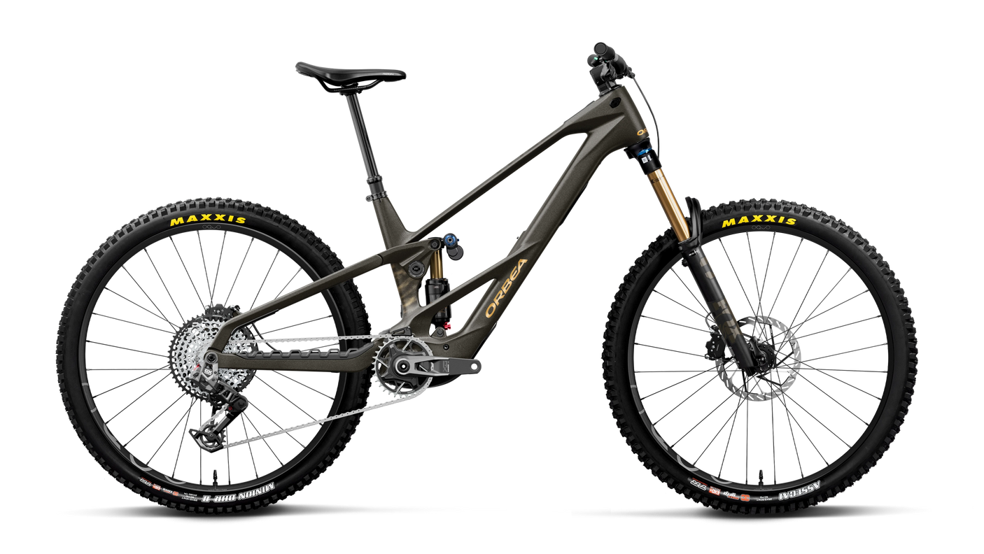 Orbea WILD LT M-TEAM RS Magic Gold C. Vue (Mat) - Or Titan Gold (Brillant)