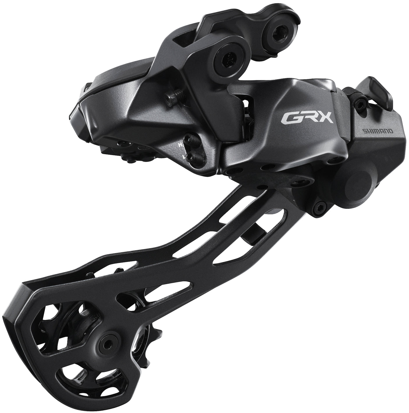 Shimano dérailleur GRX Di2 RD-RX825, 12 vitesses, SHADOW PLUS, montage standard (fixation directe compacte), TOP-NORMAL, sans fil ou filaire, pour EW-SD300, 1ère génération