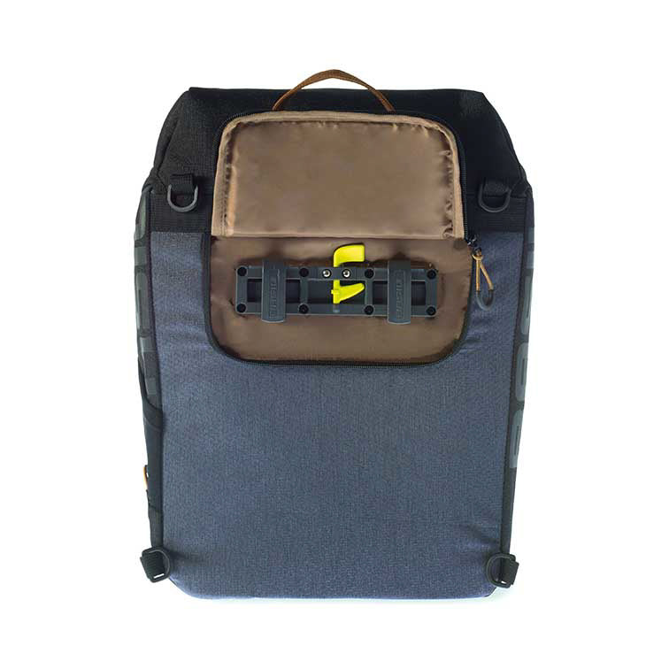 Basil Miles sac à dos de jour 17l bleu/noir