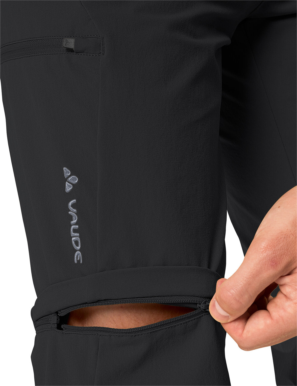 VAUDE Yaras Pantalon Zip Off Homme noir