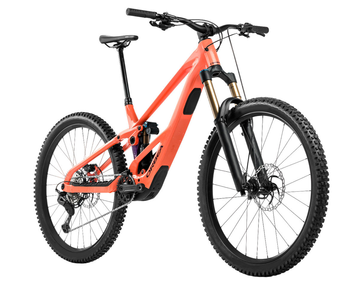 Orbea WILD LT H20 Orange Sauvage - Prune Royale (Brillant)