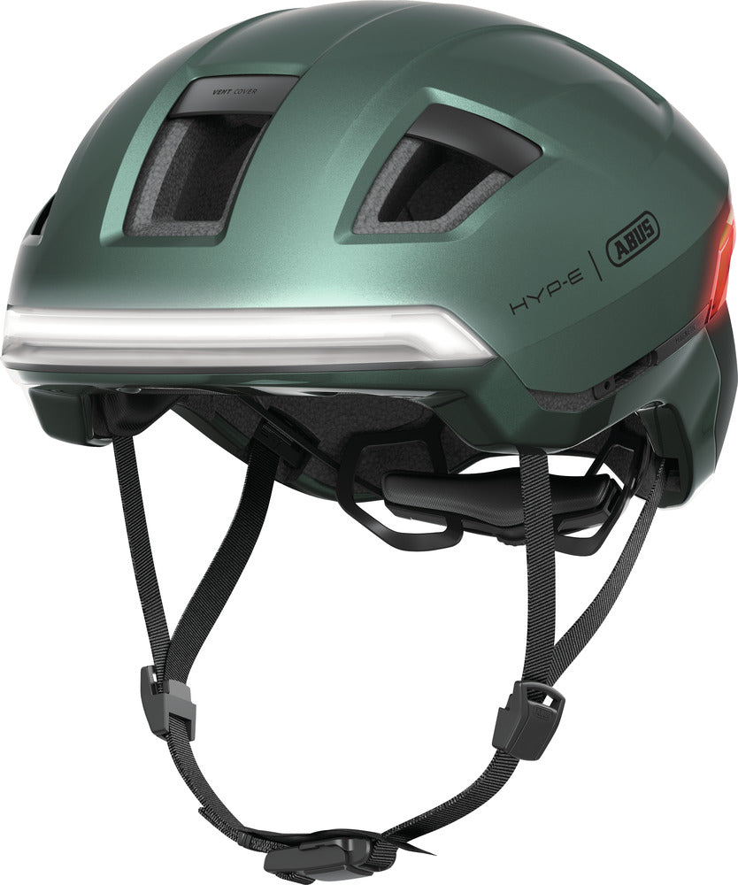 ABUS HYP-E Casque Urban jungle vert