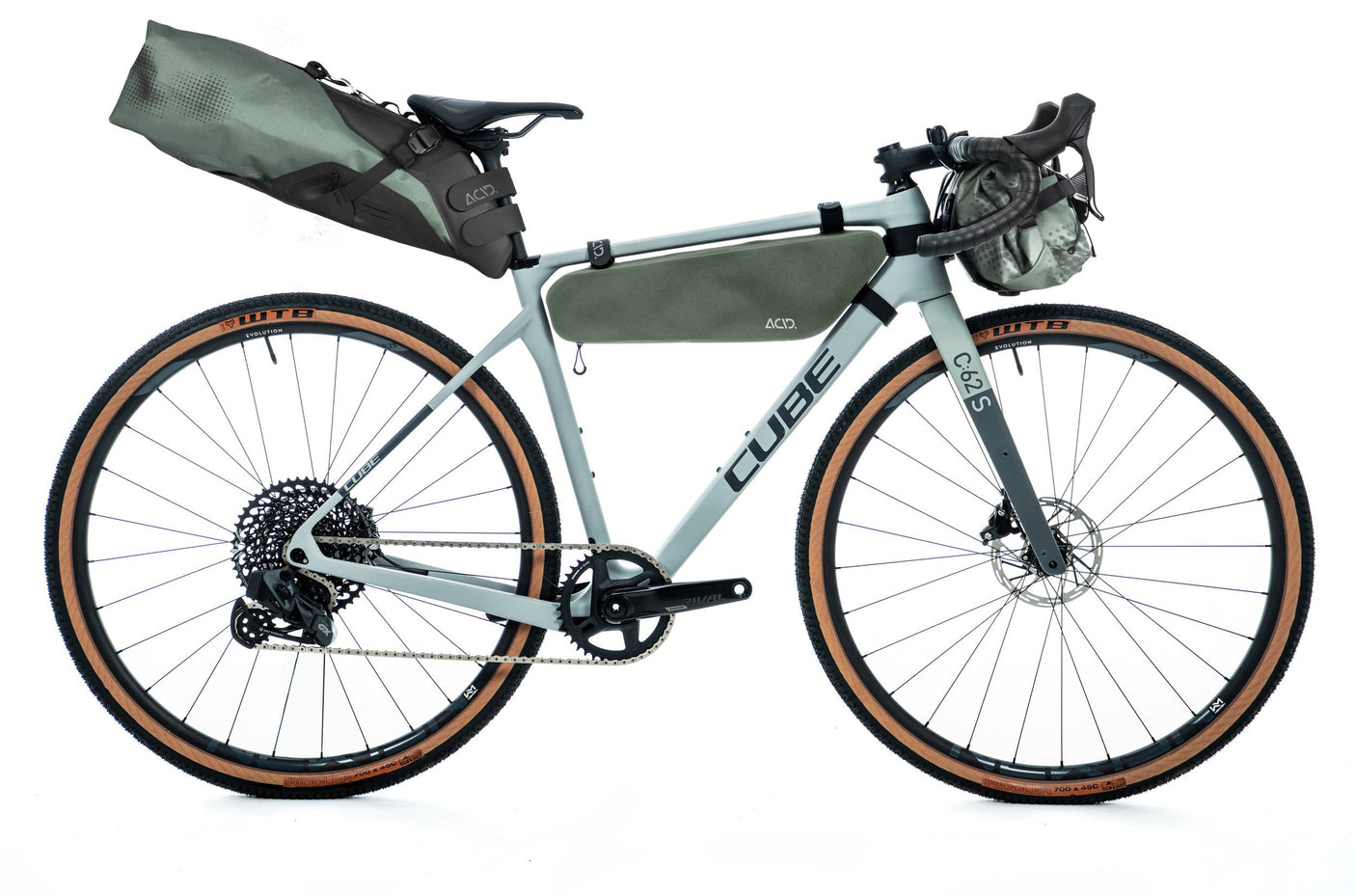 Sacoche de cintre ACID PACK PRO 15 black´n´green