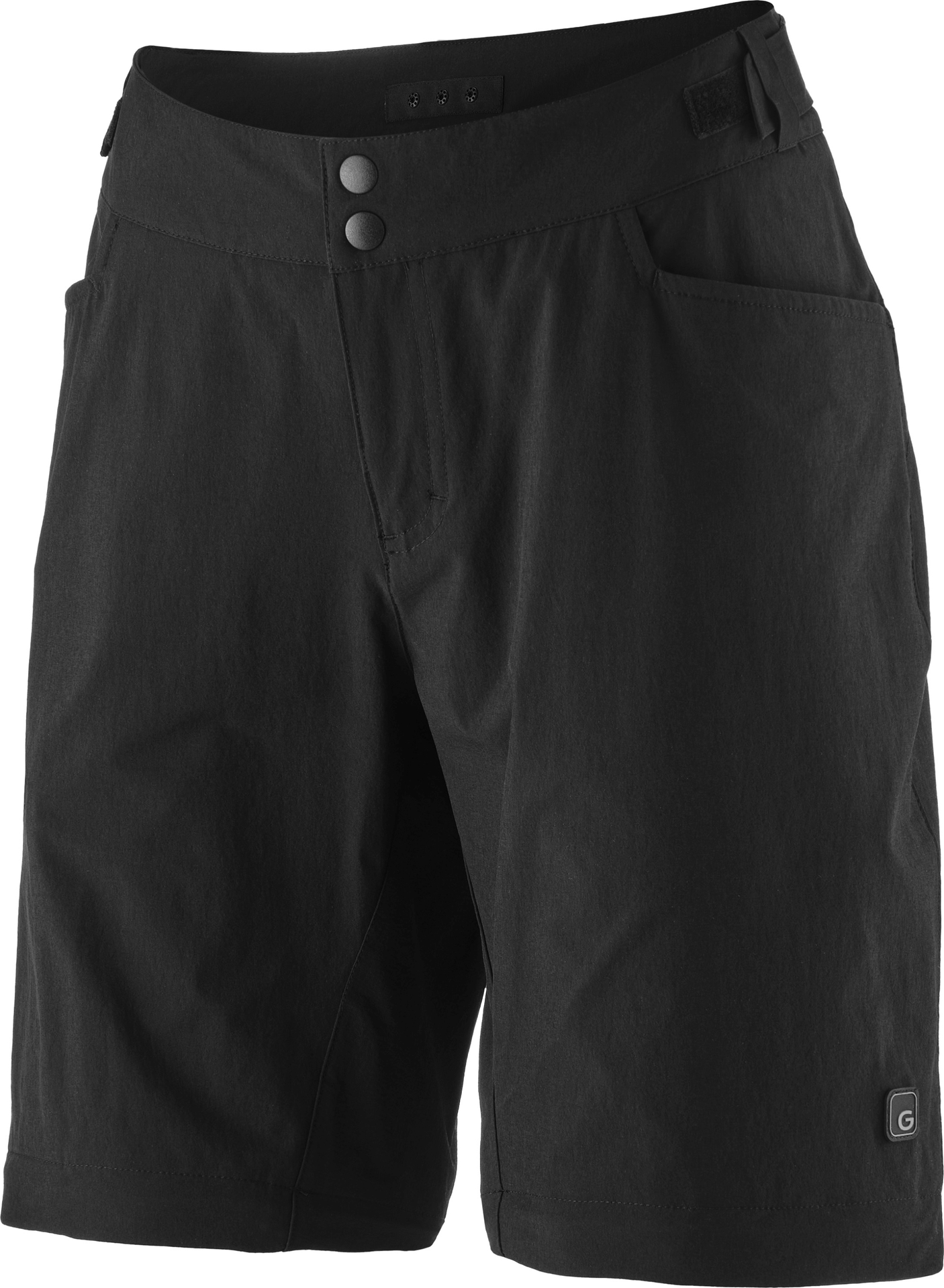 Gonso Pantalon d'aventure Zip Off Femme black