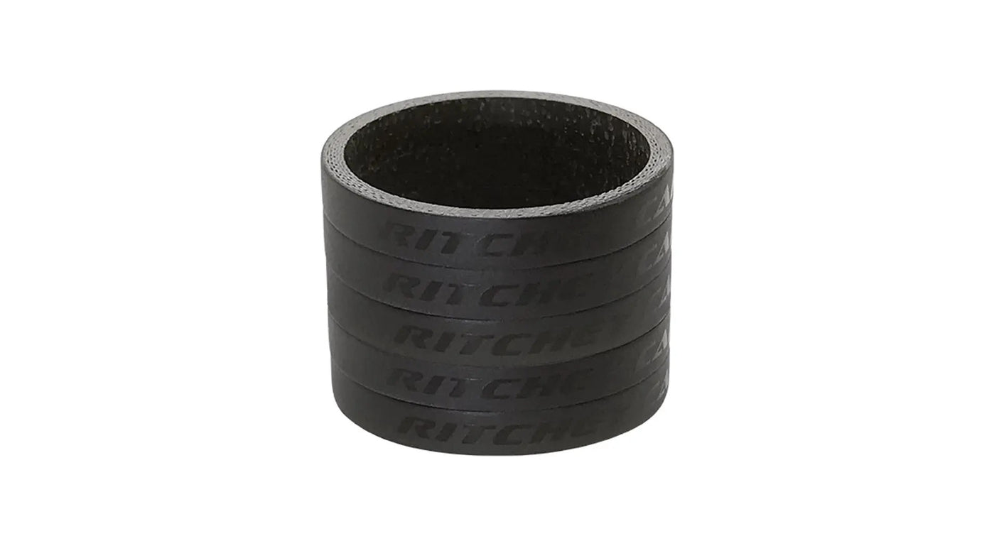 Ritchey WCS Entretoise Carbone 5mm 5 pièces noir