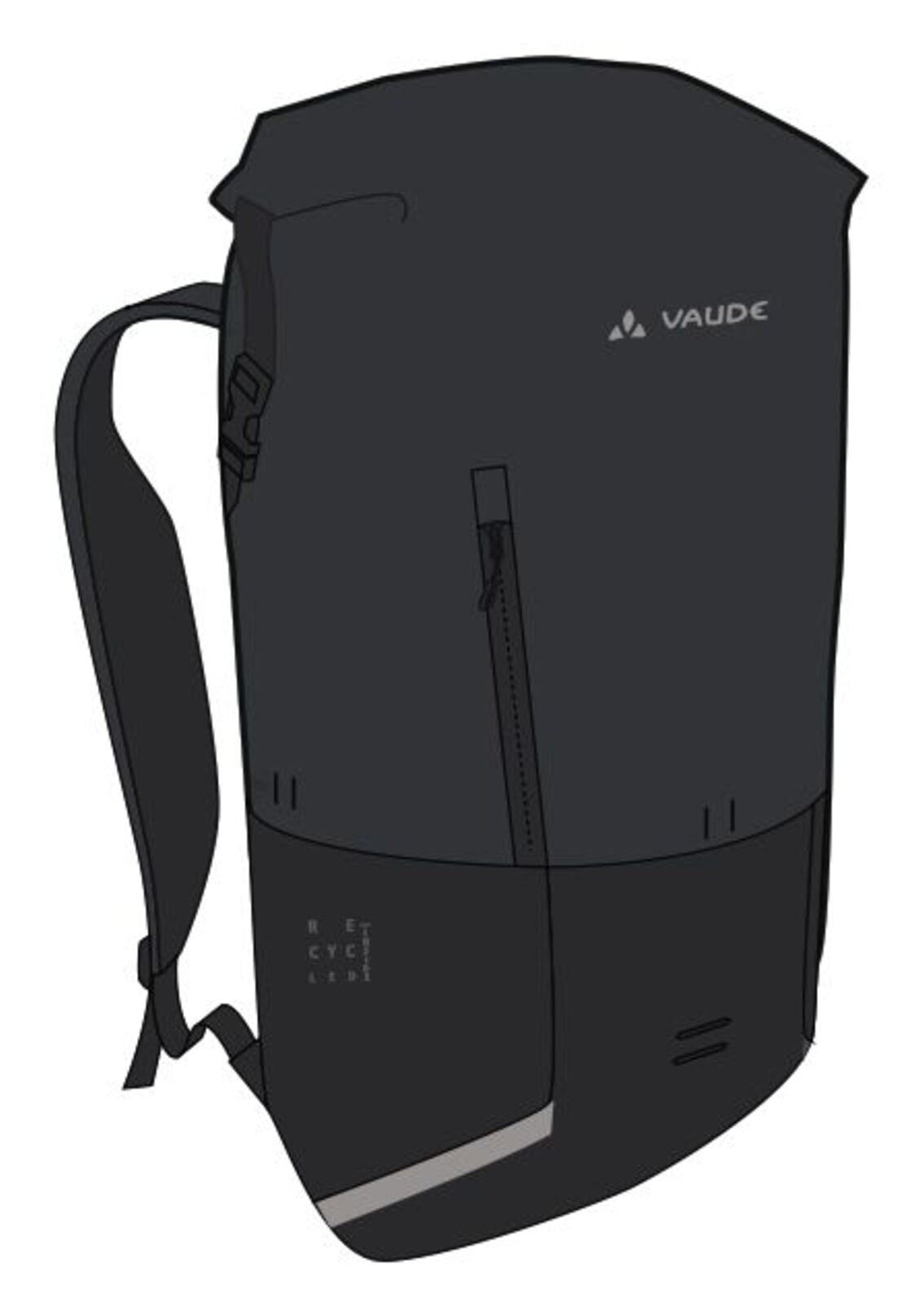 VAUDE CityGo Bike 23 II noir