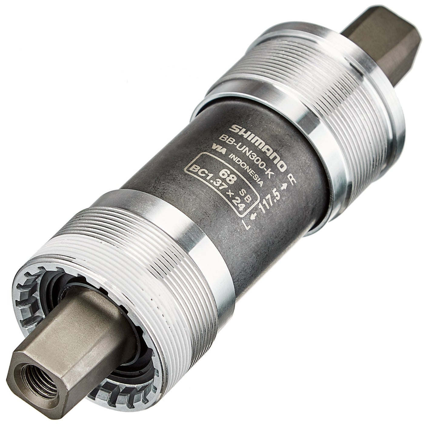 Shimano BB-UN300 Boîtier de pédalier carré BSA 68mm pour carter de chaîne