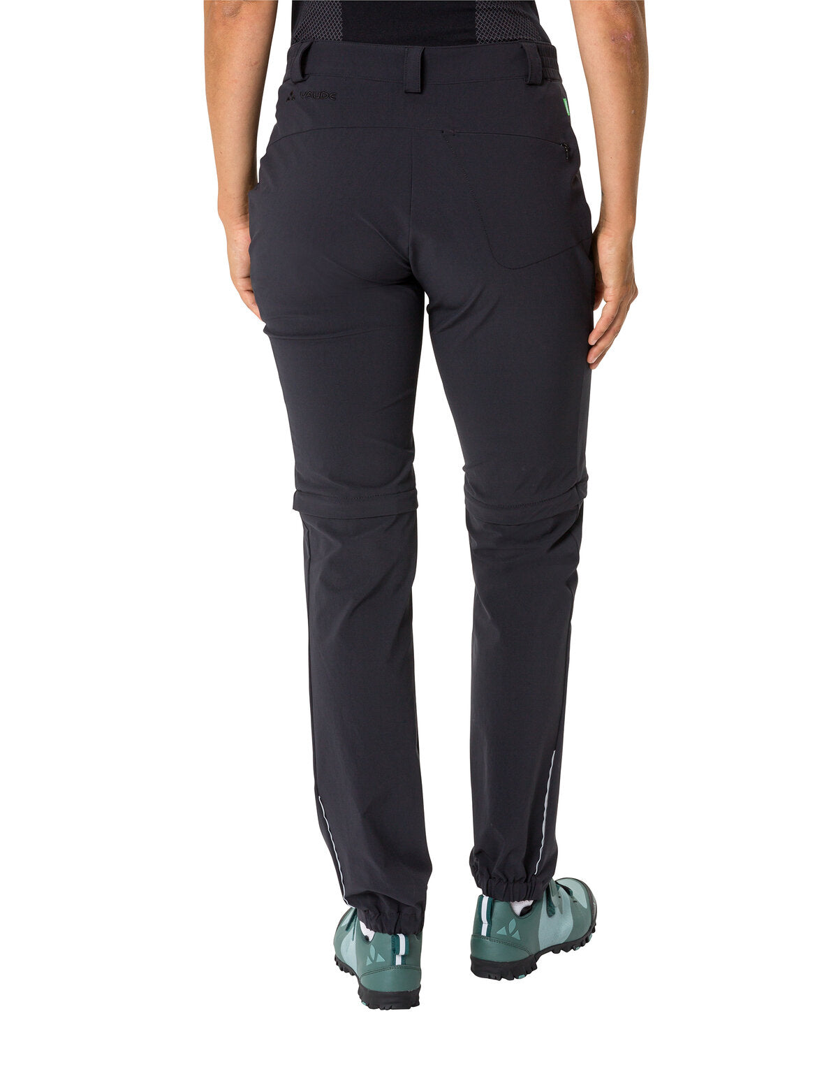 VAUDE Yaras Zip Off Pants femme noir