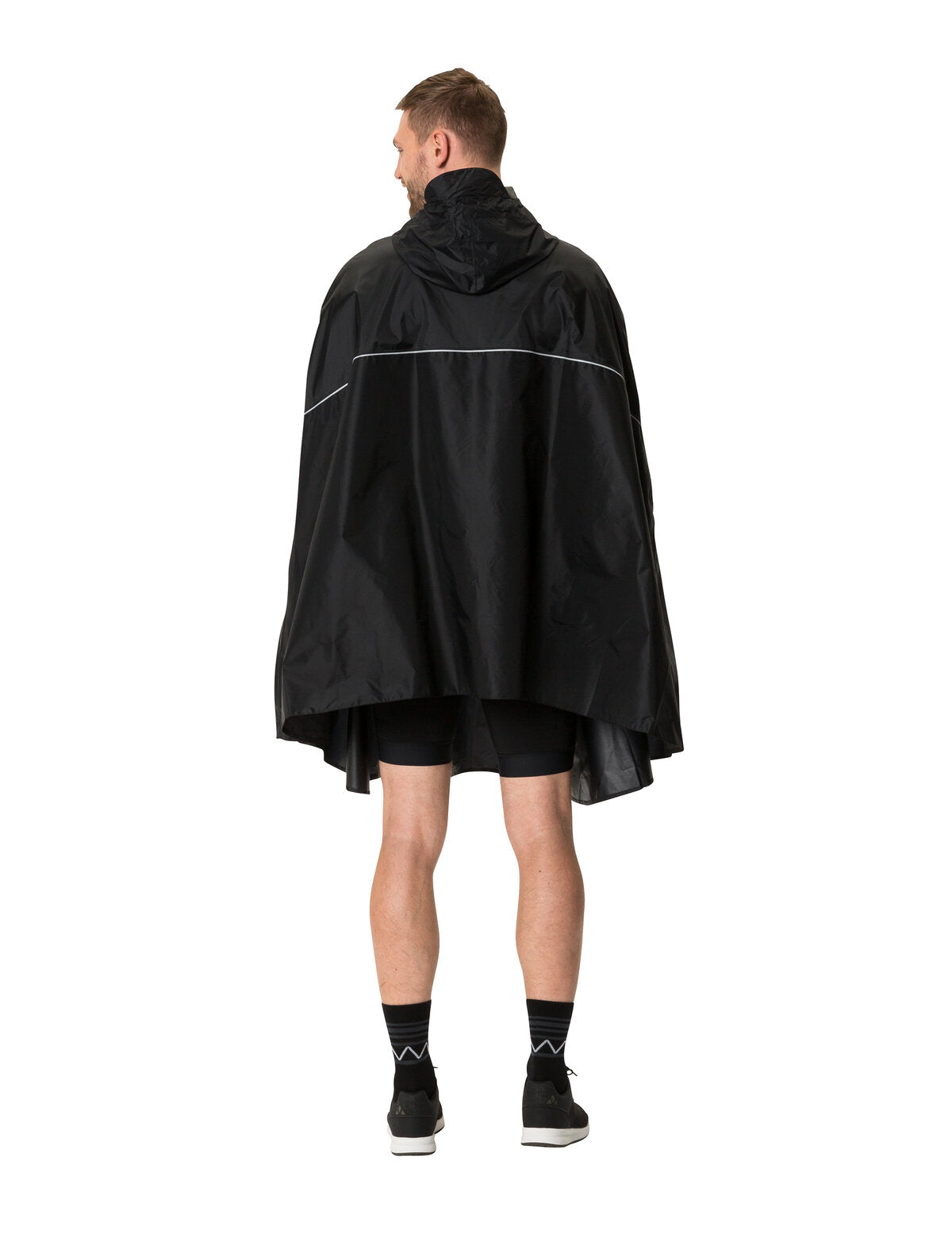 VAUDE Valdipino Poncho noir