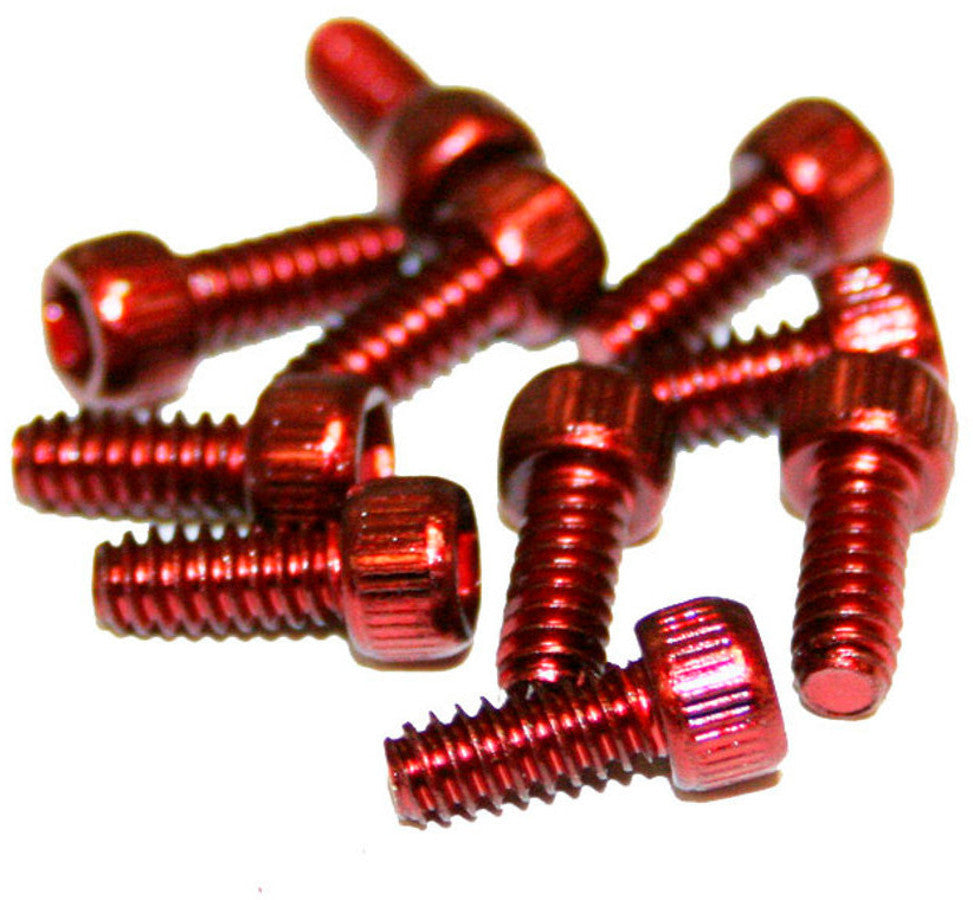 Reverse US Kit de goujons de pédale pour Escape Pro/Black One Steel rouge