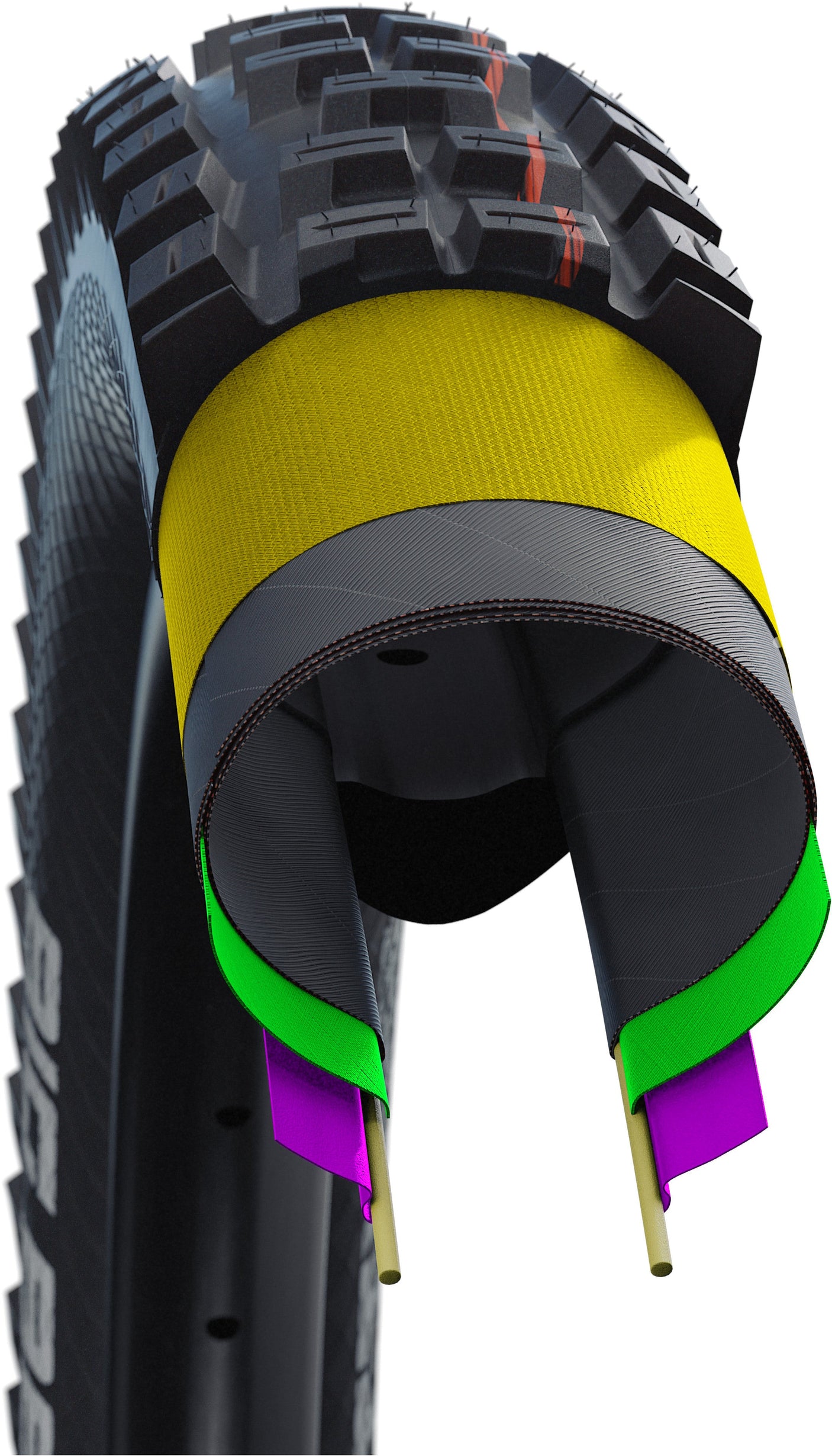 Schwalbe Big Betty Super Gravity Evolution pneu pliant 29x2.60" TLE E-50 Addix Soft noir