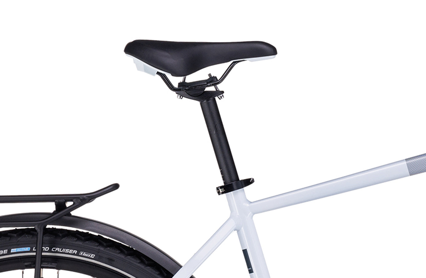 Cube Nature Pro Allroad Classic blanc givré et gris