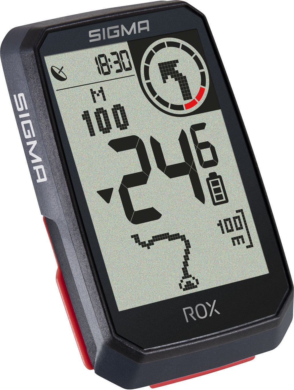 Sigma ROX 4.0 compteur de vélo incl. support de potence noir