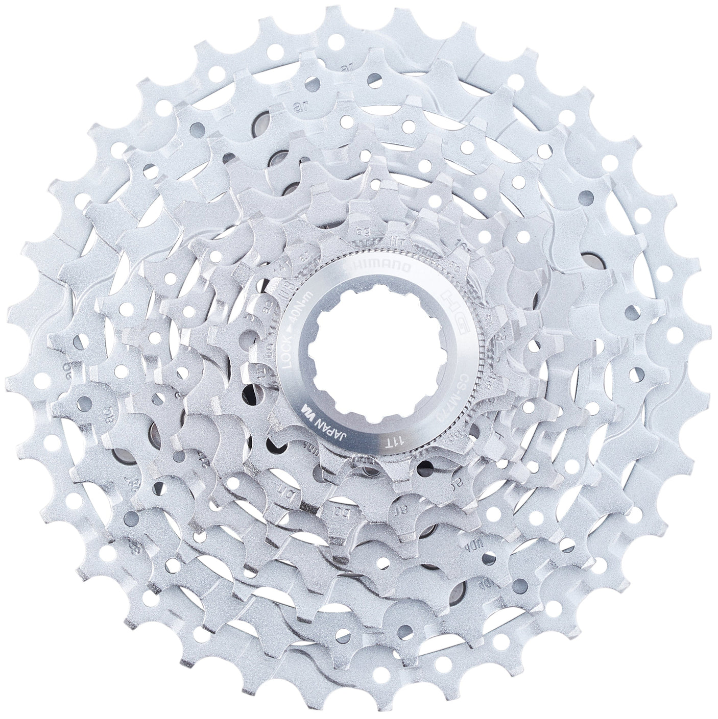 Shimano Deore XT CS-M770 cassette 9 vitesses gris