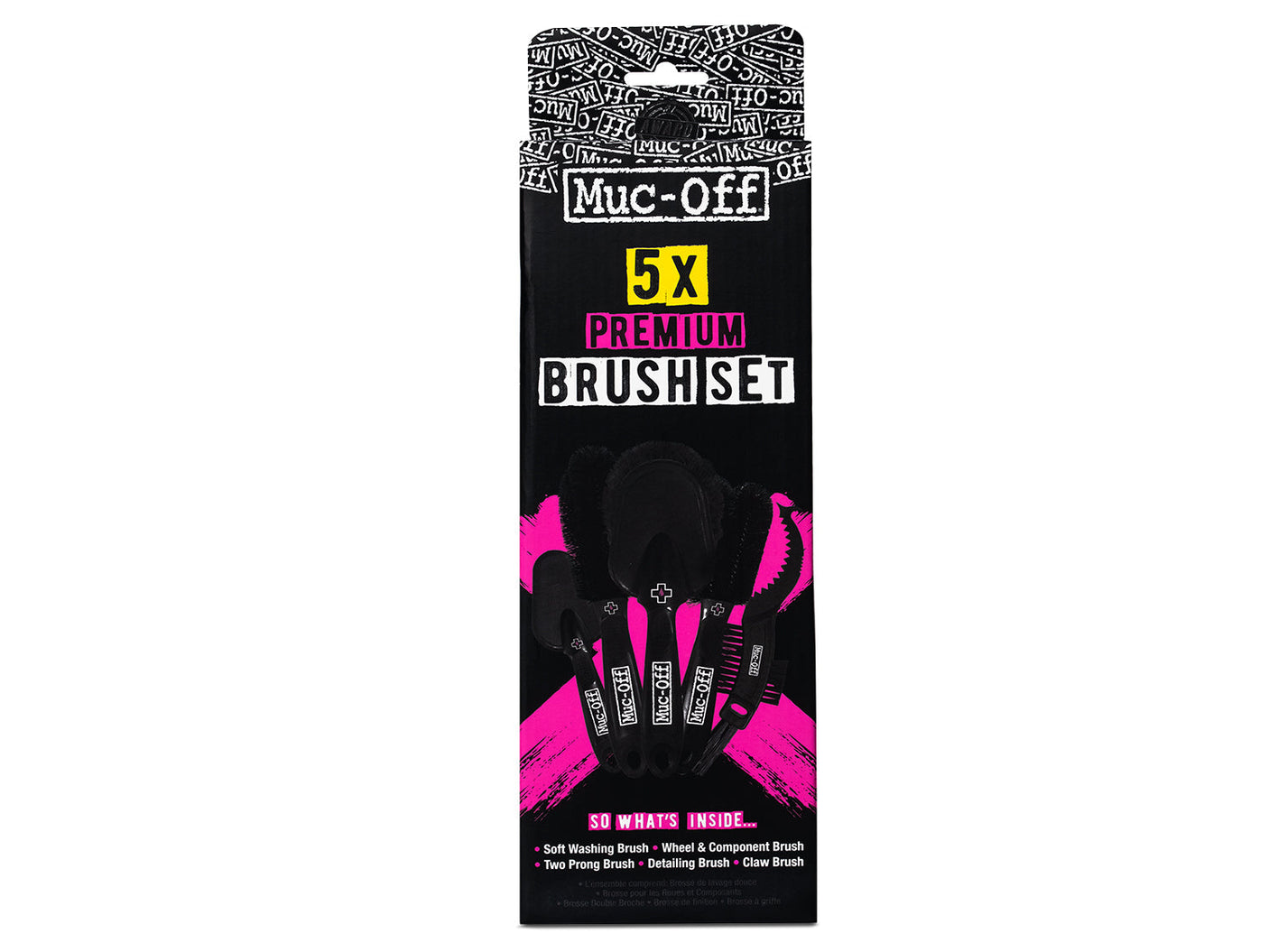 Muc-Off Set de 5 brosses