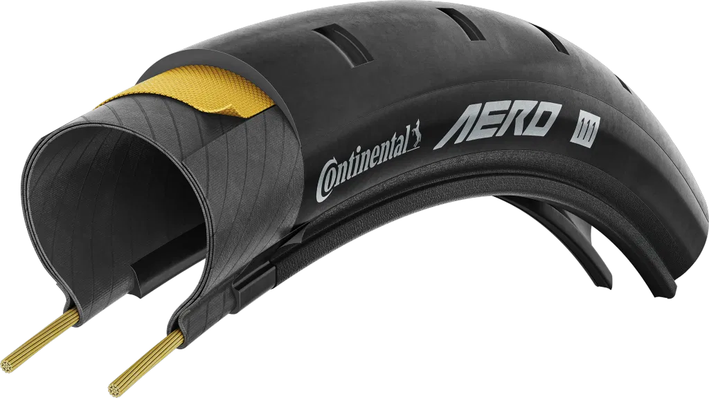 Continental Aero 111 pliable 28" pneu pliable noir