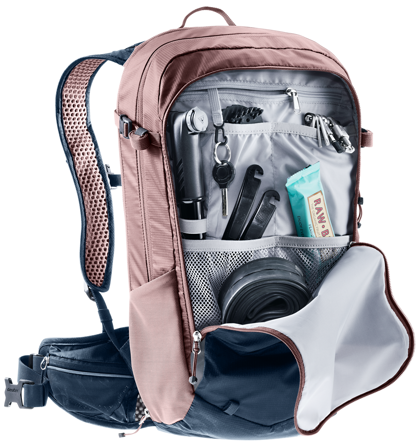 deuter Compact 14+3 sac à dos vélo ink-ashrose