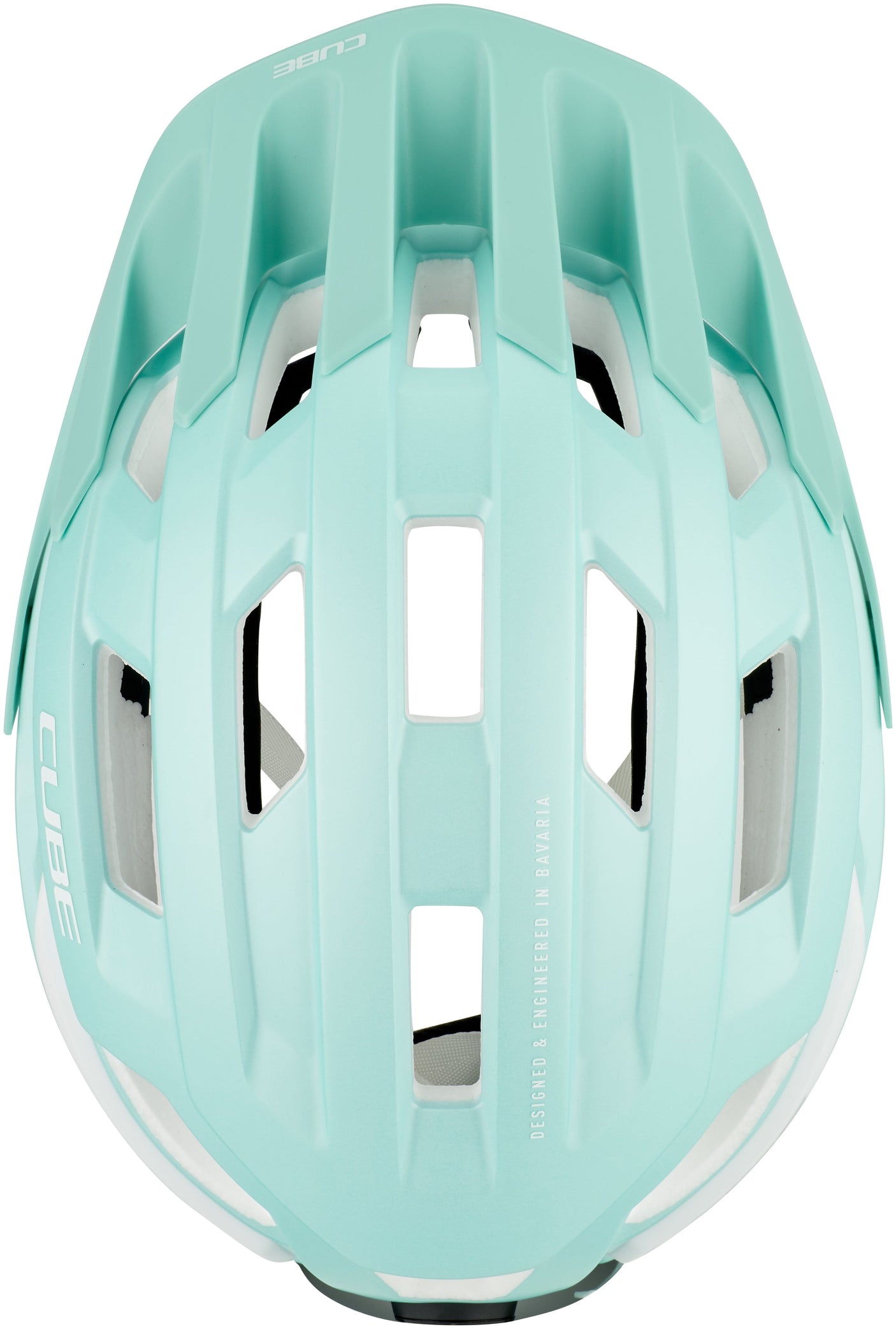 CUBE Casque ROOK argent menthe