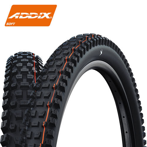 Schwalbe Albert GRAVITY PRO pneu pliant souple Addix Soft noir