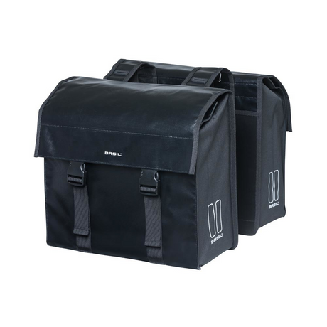 Basil Urban Load Sacoche double porte-bagages 48-53l noir