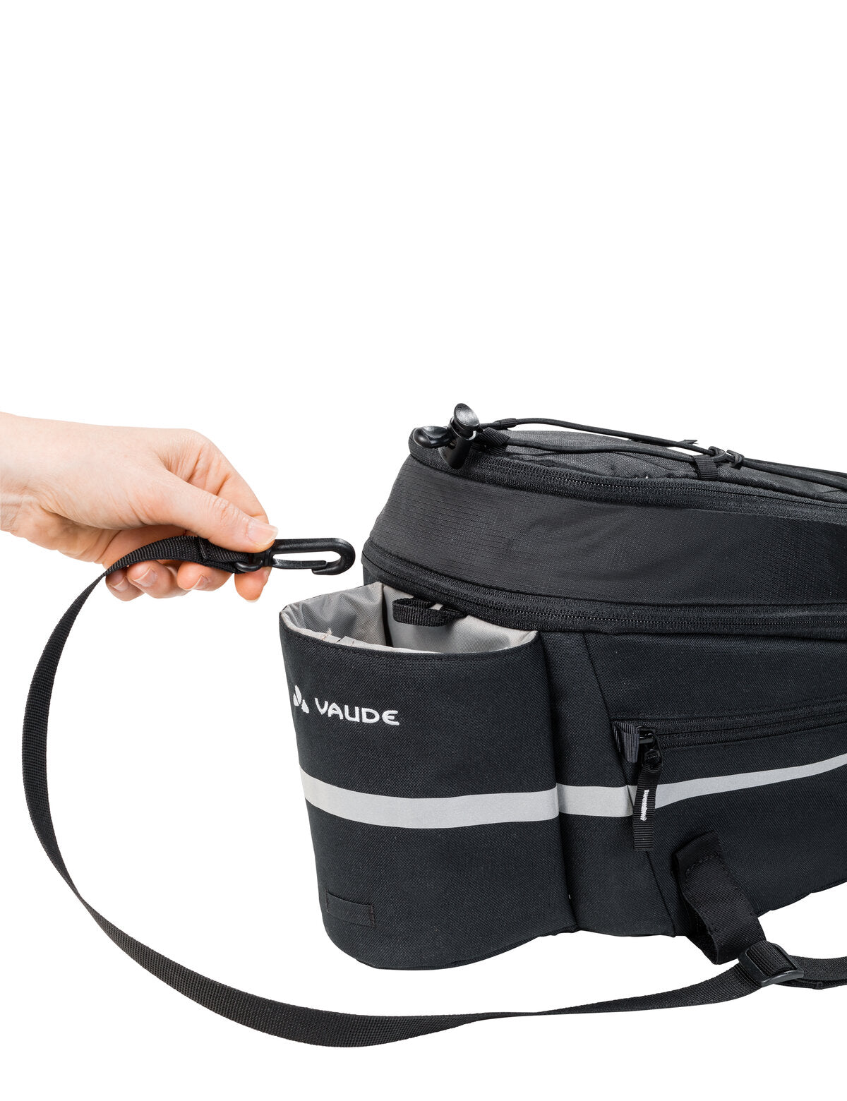 VAUDE Silkroad L sacoche de porte-bagages noir