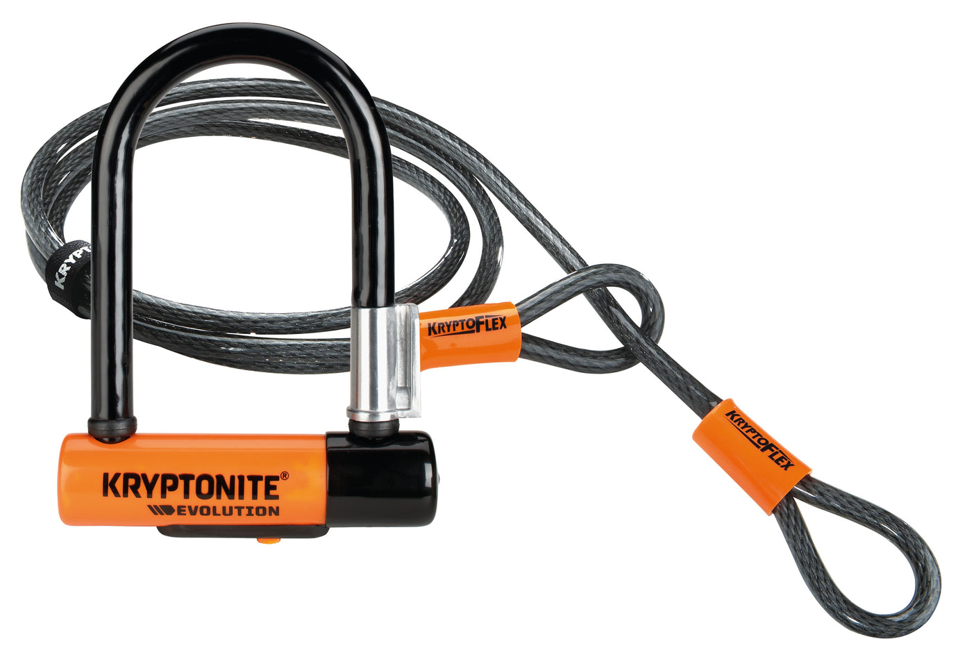 Kryptonite Evolution Mini-7 Antivol en U + KryptoFlex™