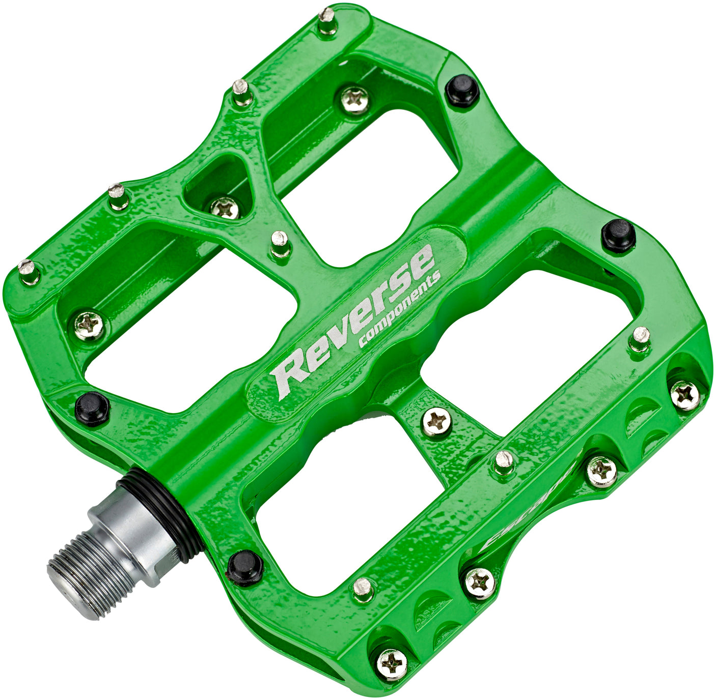 Reverse Escape pédales vert néon