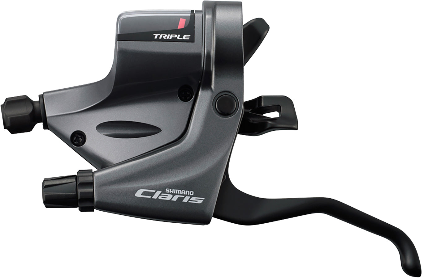 Shimano Claris ST-RS200/-RS203 leviers de changement/de frein gauche 3 vitesses gris