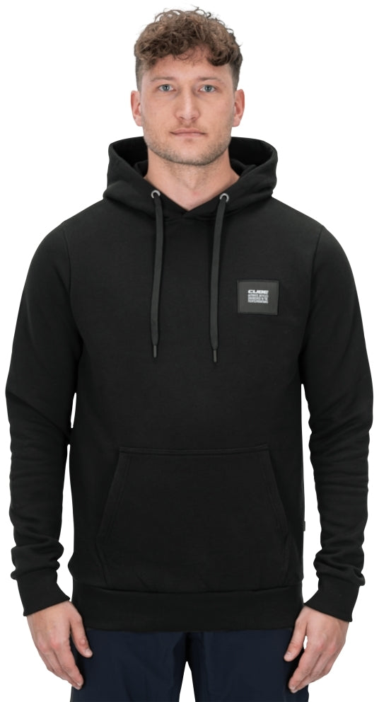 CUBE Sweat à capuche Organic noir
