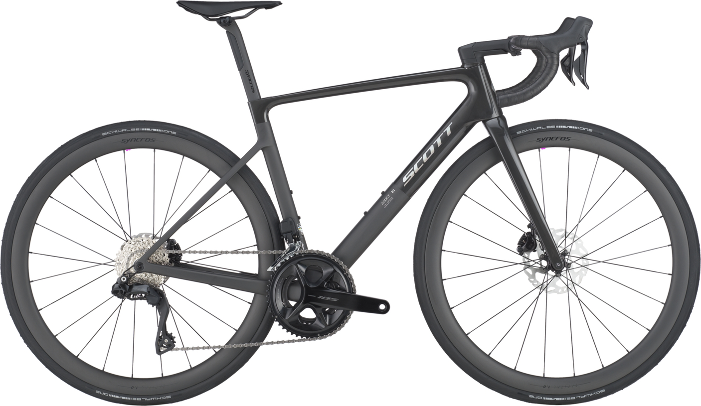 Scott Addict RC 30 carbone noir (2025)