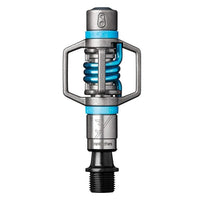Crankbrothers Eggbeater 3 pédales silver/electric blue – aktuelle Variante