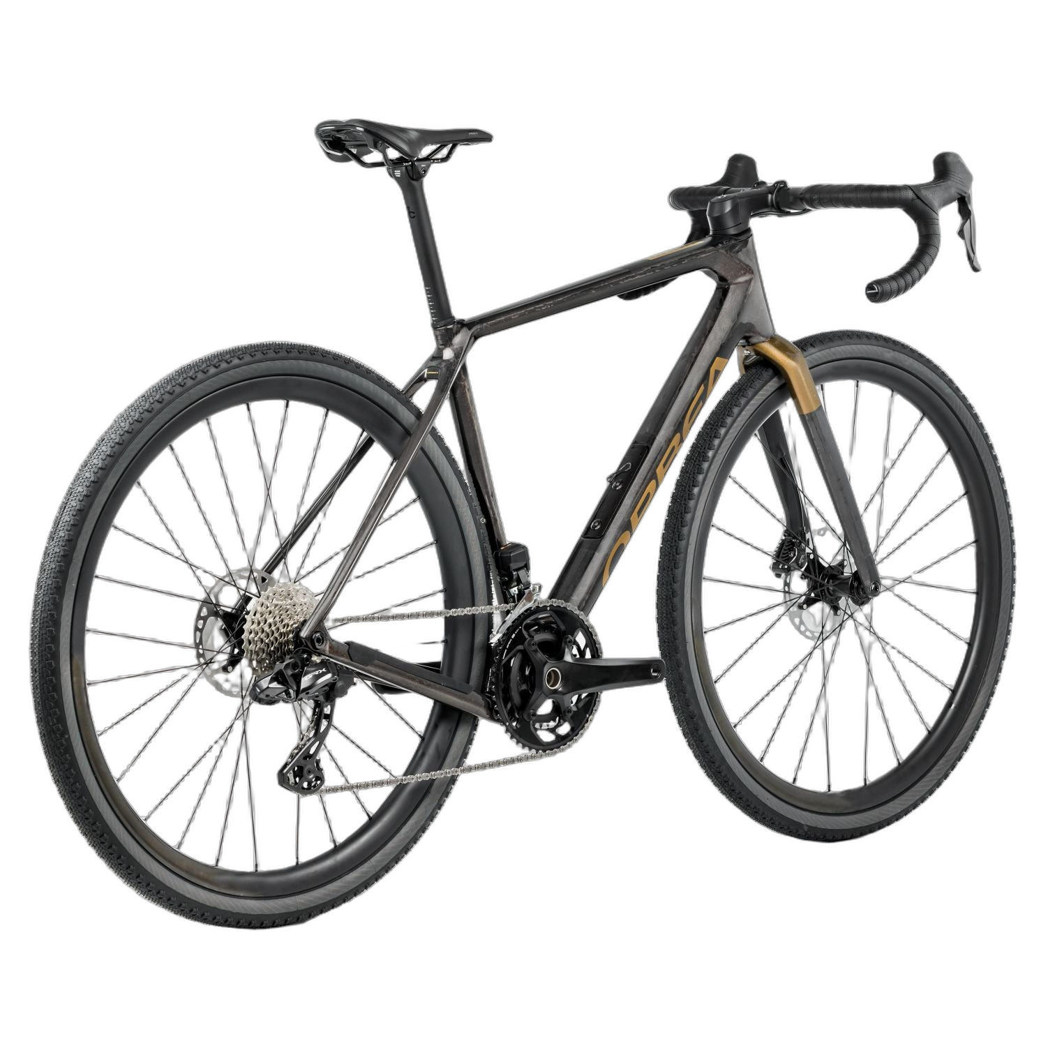 Orbea TERRA M30TEAM 1X Cosmic Carbon View - Vert Olive Métallique (2025)