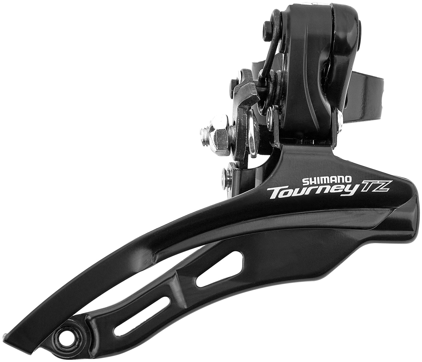 Shimano Tourney TZ FD-TZ500 dérailleur avant 3x6/7 vitesses Down Swing collier bas noir