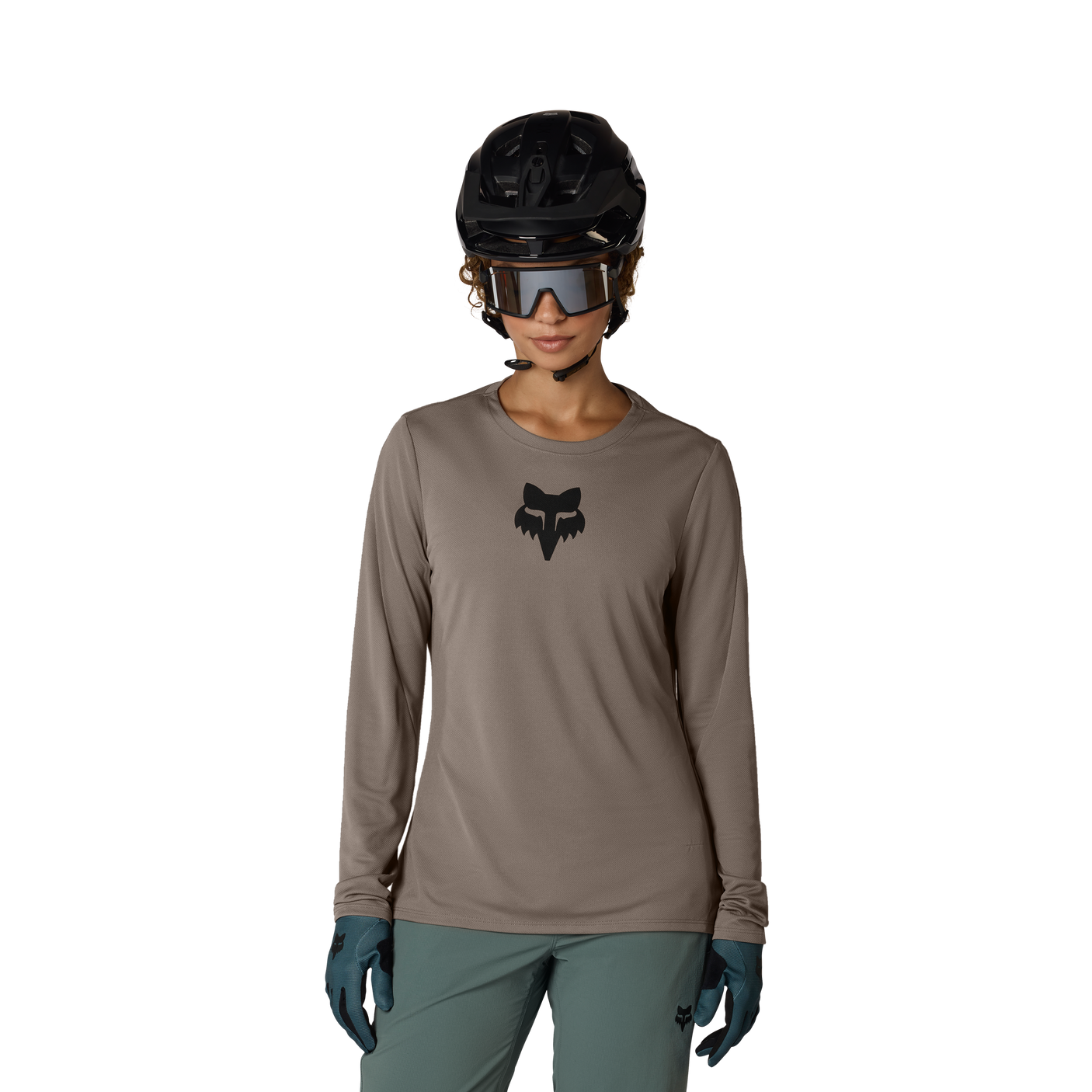 Fox W Ranger LS Maillot Tête Noisette