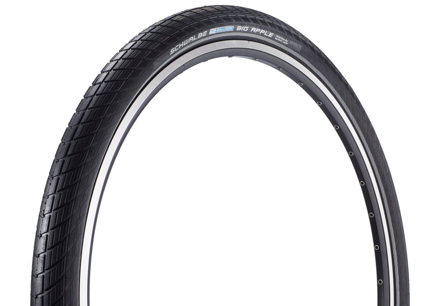 Schwalbe Big Apple pneu à tringle fil Performance 28" RaceGuard Reflex