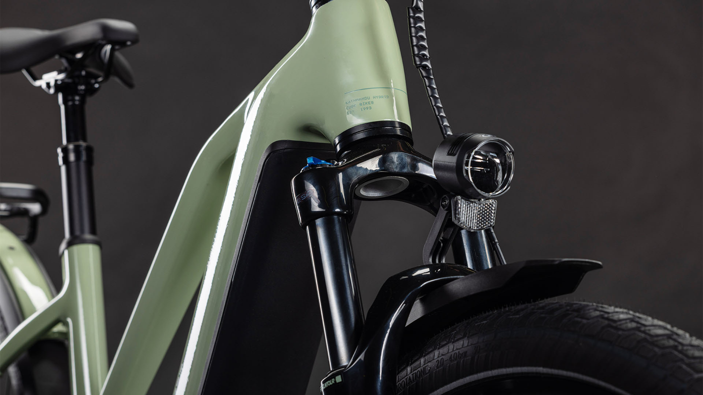 Cube Kathmandu Hybrid ONE 800 Trapèze pea´n´green (2026)