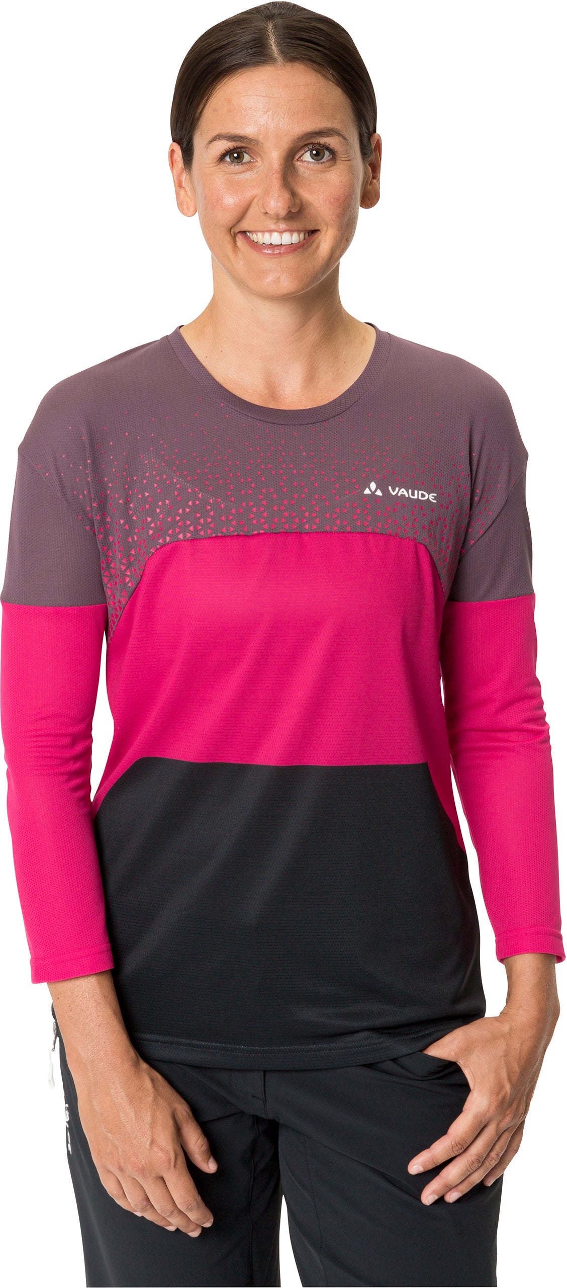 VAUDE Moab V T-shirt manches longues femme noir