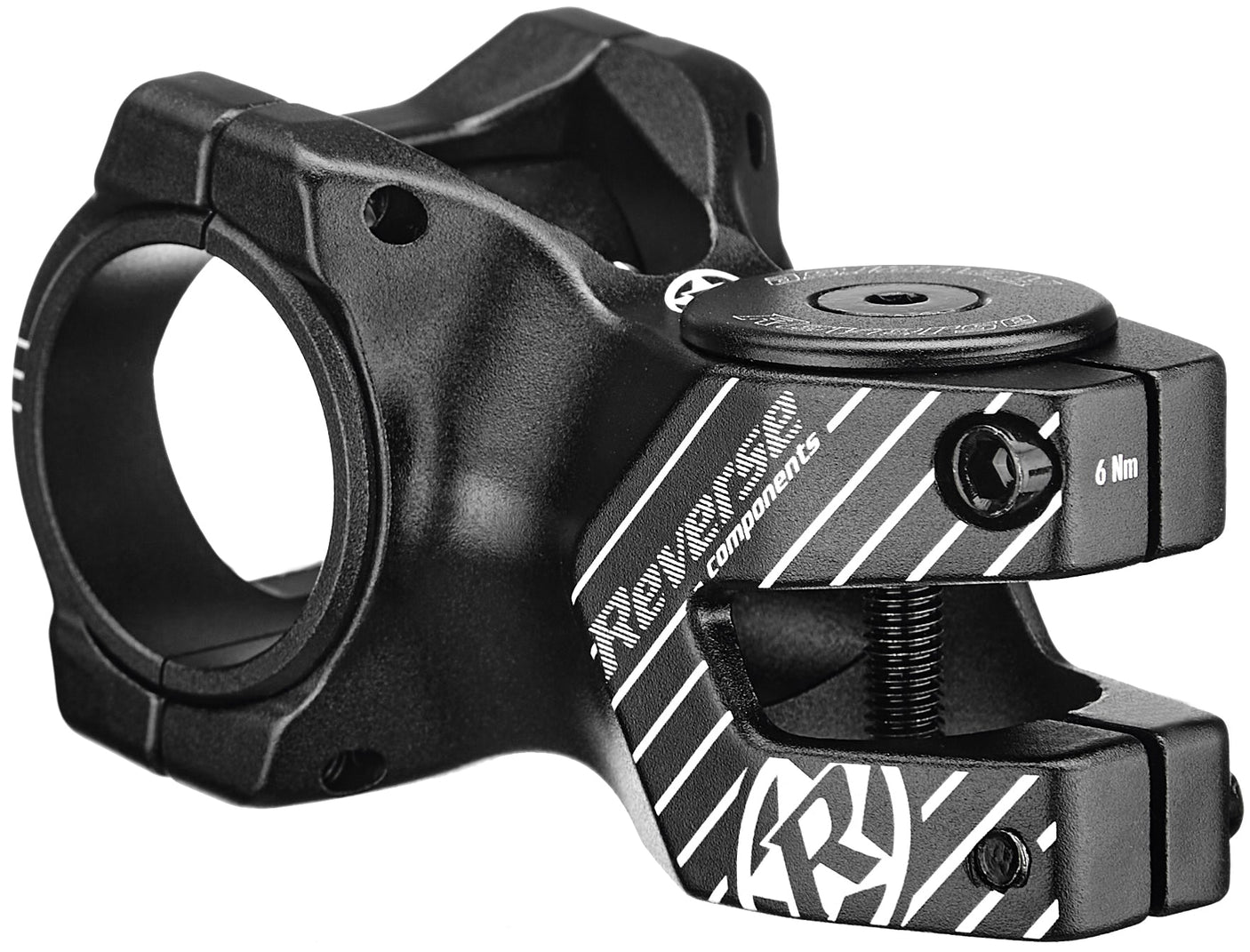 Reverse Black ONE D-2 Potence Ø31,8/35mm noir/gris