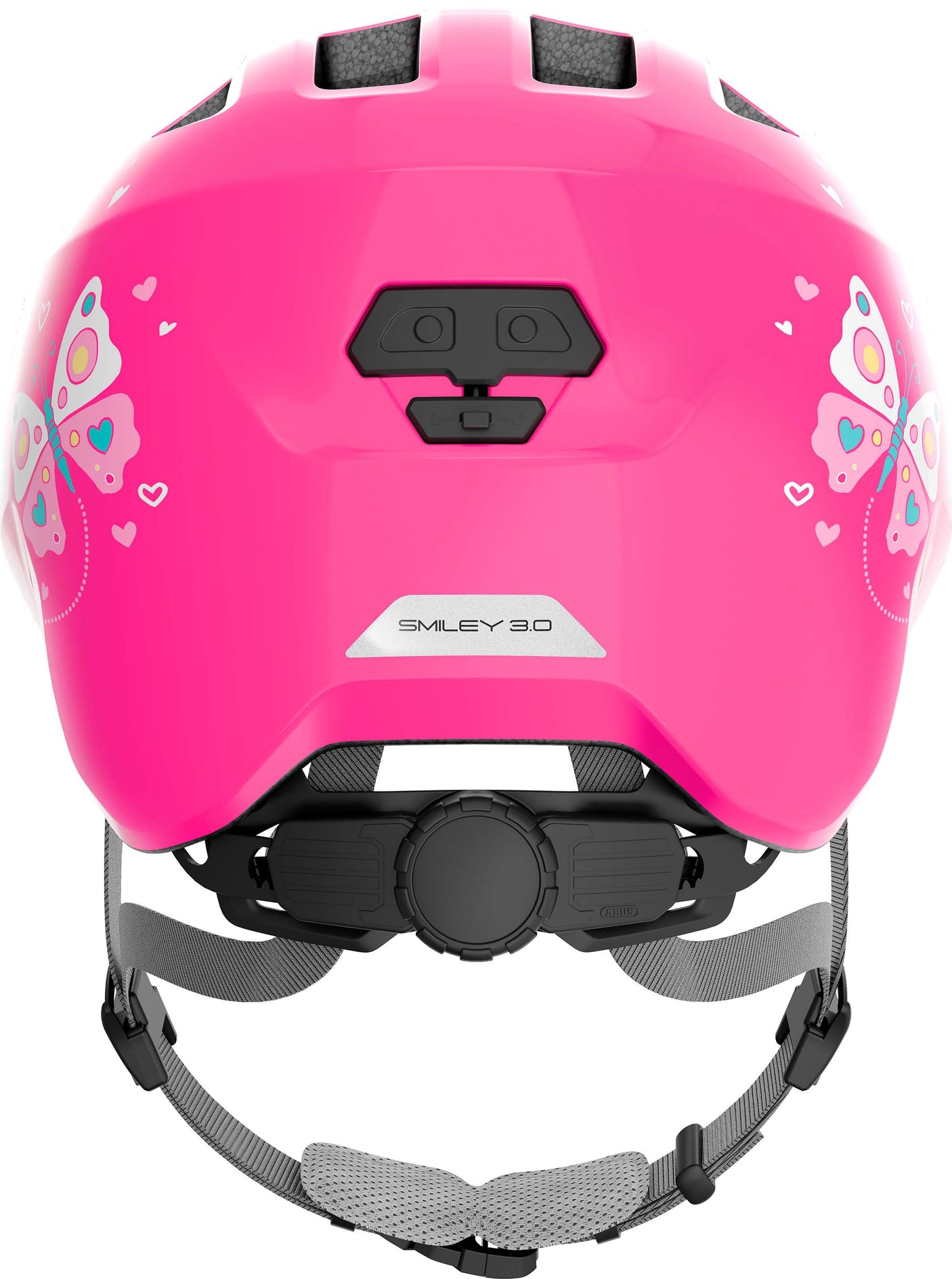 ABUS Smiley 3.0 Casque Enfants papillon rose