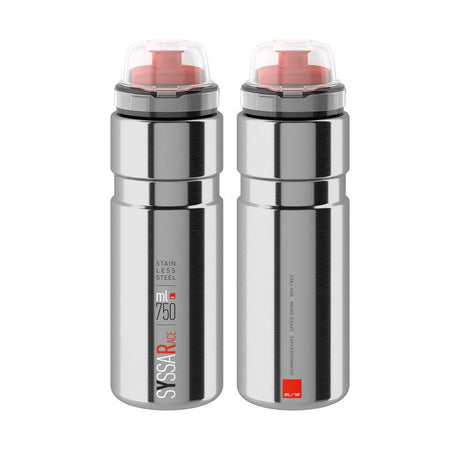 Elite Syssa Race Bouteille d'eau 750ml argent brillant