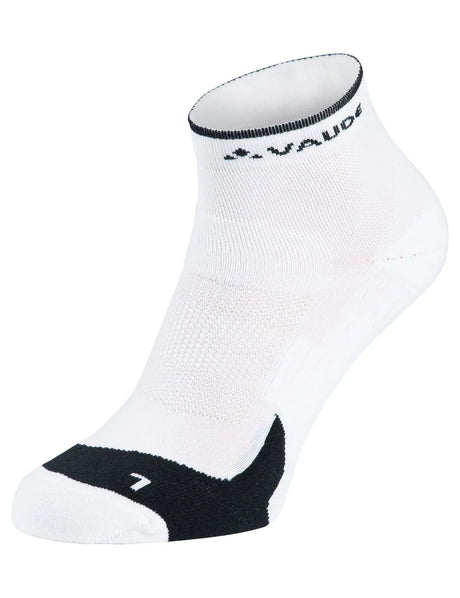 VAUDE Chaussettes de vélo courtes II blanc