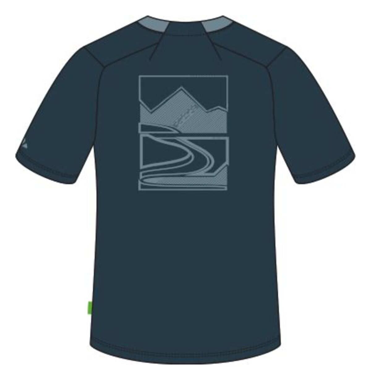 VAUDE Loamer Shirt Femme bleu